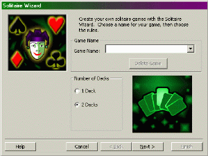 Screenshot of Solitaire Wizard 1.0.0